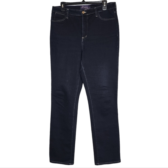 NYDJ Not Your Daughter's Jeans size 14 darkwash jeans. - Picture 1 of 16